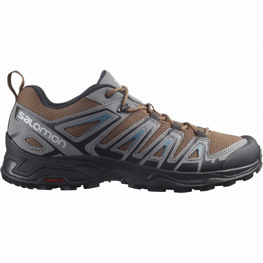 Salomon X Ultra Pioneer Turisticka Obuv Panske Hnede/Siva |KGU9922SM|
